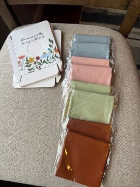 Faux Leather Pouches